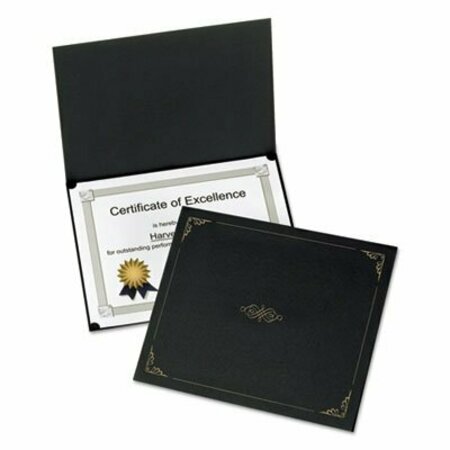 OXFORD Certificate Holder, 11 1/4 X 8 3/4, Black, 5PK 29900055BGD